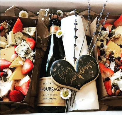 Tabla quesos espumante - Wine