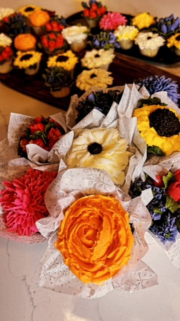 Jardin de Flores Cupcake