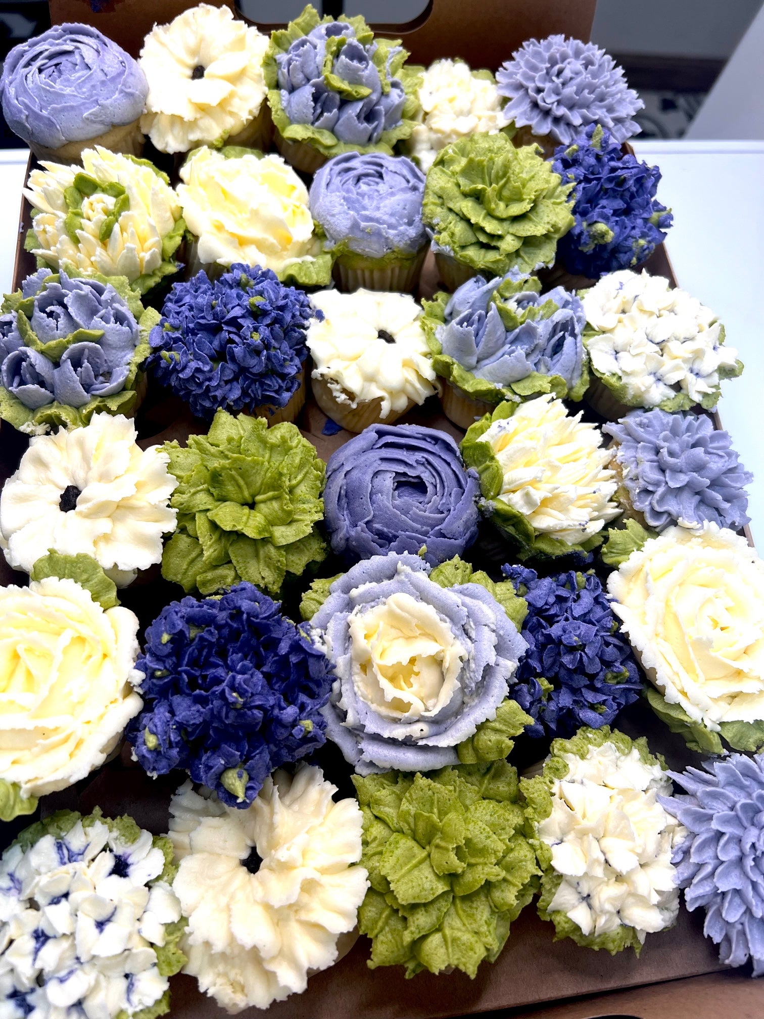 Jardin de Flores Cupcake
