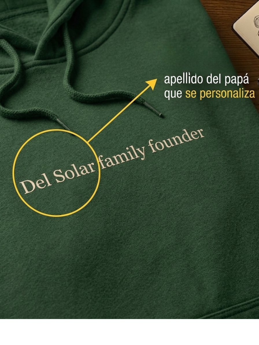 Polerón personalizado día del Padre TRUST IN DAD OFERTA PRE VENTA