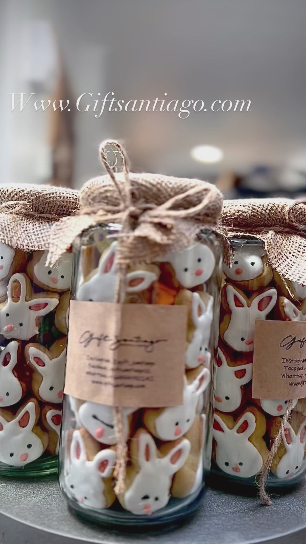 galletas de conejo de pascua