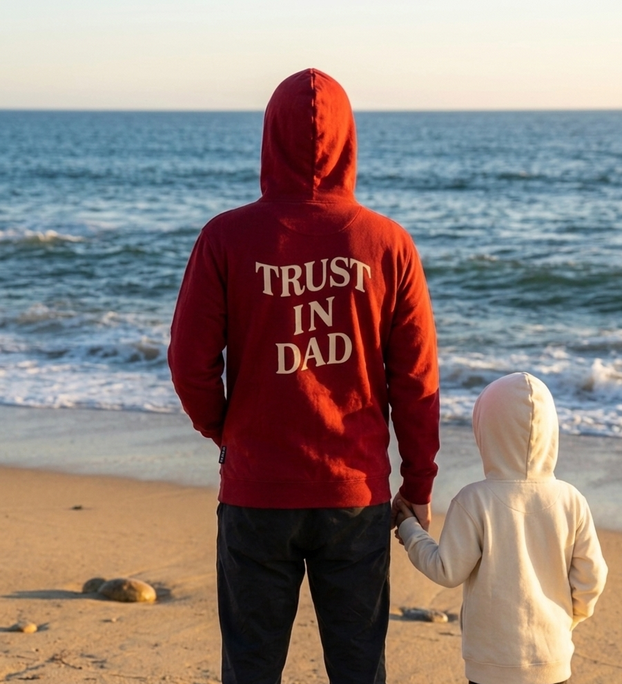 Polerón personalizado día del Padre TRUST IN DAD OFERTA PRE VENTA