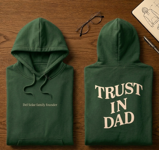 Polerón personalizado día del Padre TRUST IN DAD OFERTA PRE VENTA